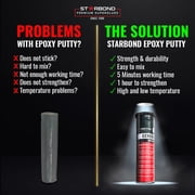 Starbond Epoxy Putty | General Purpose (Black), 2 oz.