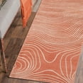 thumbnail image 5 of Superior Veer Abstract Area Rug, 4' x 6', Coral, 5 of 5