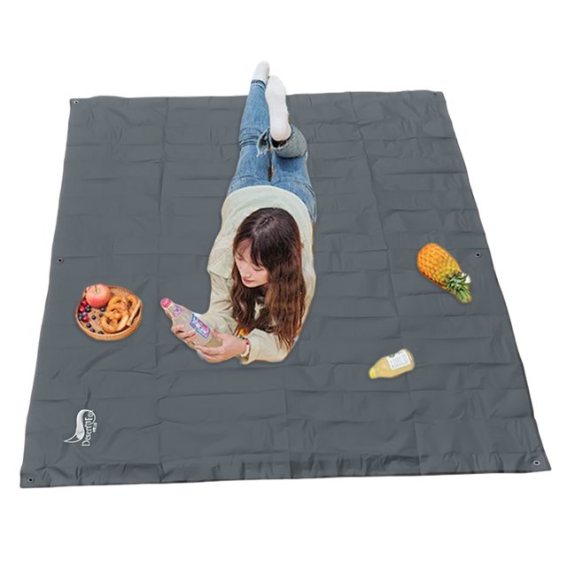 Manta Picnic Plegable Estera Playa para Acampar Al Aire Libre Cuadrada Y Senderismo