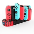 thumbnail image 1 of axGear Chargeur de Manette Compatible avec les Joycons OLED de Nintendo Switch, 1 of 5