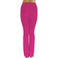 thumbnail image 3 of Vivian's Fashions Flare Bottom Pants, Junior Size (Fuchsia, Small), 3 of 3
