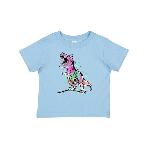 Inktastic Graffiti Paint Splatter T-Rex Boys or Girls Baby T-Shirt