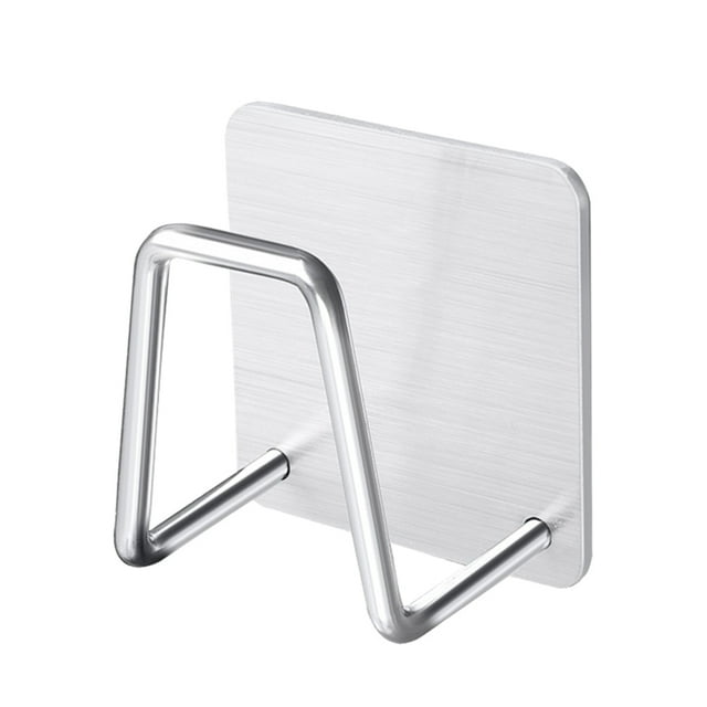 Soporte de esponja para fregadero de cocina Adhensive Sink Caddy para accesorios de cocina Rust Proof Water Proof acero inoxidable 304 Irfora Gancho