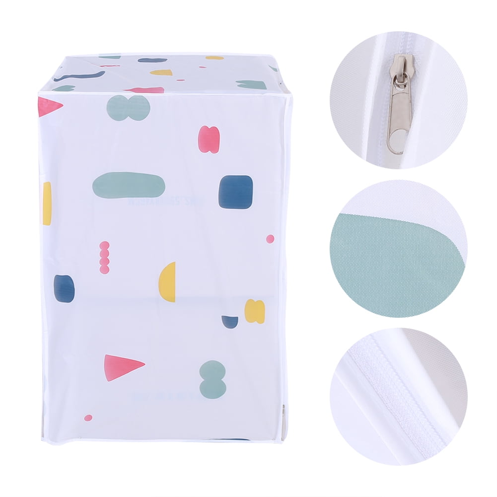 WALFRONT Waterproof Washing Machine Zipped Cover Dust Protection for