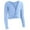Blue, variant on FINALGANG Child Girls Long Sleeve Ballet Tops Solid Color Dance Leotard Casual Layering Tee For School Yoga And Sports Kids Toddler Daily Wear 2-3 Years