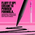 thumbnail image 3 of NYX Professional Makeup Fluff & Snatch Eyebrow Pencil, Eyebrow Powder Pen, Black, 0.04 oz, 3 of 14