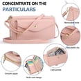 thumbnail image 5 of Wallet Case for Samsung Galaxy A36 5G / A56 5G 6.7-inch, Litchi Leather Flip Zipper Purse Cover with Card Holder, Heart Makeup Mirror, Crossbody Lanyard, Kickstand Shockproof Protective Phone Case ﻿, 5 of 11