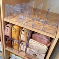 thumbnail image 2 of Boîte de Rangement Sac à Main Diviseur Étagère Rack de Stockage Armoire Partition Vitrine, 2 of 4