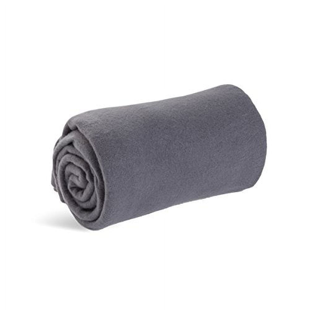 World s Best Cozy Soft Microfleece Travel Blanket 50 x 60 I