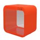 thumbnail image 4 of Adornos de escritorio para pecera en miniatura, apilables, transparentes, cuadrados, para oficina, hogar, decoración pequeña Naranja, 4 of 9