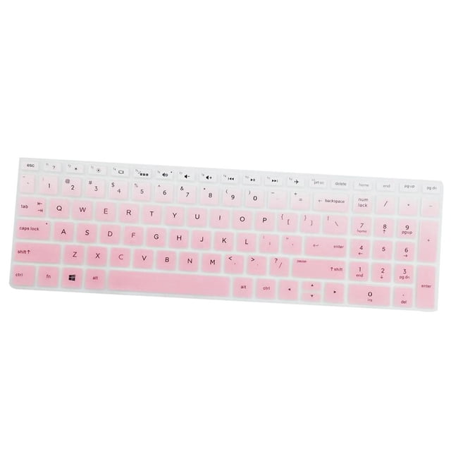 Funda protectora delgada para computadora portátil perfke Rosa claro Piel de la cubierta del teclado