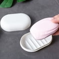 thumbnail image 3 of Soap Box Moisture Resistant Leak-proof Plastic Lid Design Soap Holder for Bathroom, 3 of 7