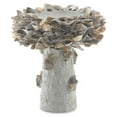 thumbnail image 2 of Currey & Company 1200-0052 Outdoor Bird Bath, 13.5" Round, Natural Finish, 2 of 2