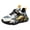 Yellow, variant on NOEGOEU Boys Girls Sneakers Sports Tennis Shoes Breathable Lightweight Non Slip Running Shoes for Kids 5-11Y (Dark Blue,5.5-6 Years)