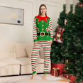 thumbnail image 7 of Generic Matching Family Christmas Sleepwear Christmas Eve Pajama Sets For Family Christmas Family Pajamas Matching Sets Christmas For Couples Long Sleeves Top And Pants Sleepwear Pajamas, 7 of 7