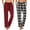 2 Pack-set 1, variant on Ekouaer Womens 2 Pack Lounge Pants Comfy Pajama Pants Plaid Pajama Bottoms with Pockets Drawstring Pj Bottoms GP16