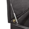 thumbnail image 5 of vidaXL Brown Storage Bench Large Size, 5 of 6