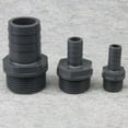 thumbnail image 2 of Plastic Barb Hose Tail Fittings Male Connector Adapter For Pond Water Pipe Pool, 2 of 5