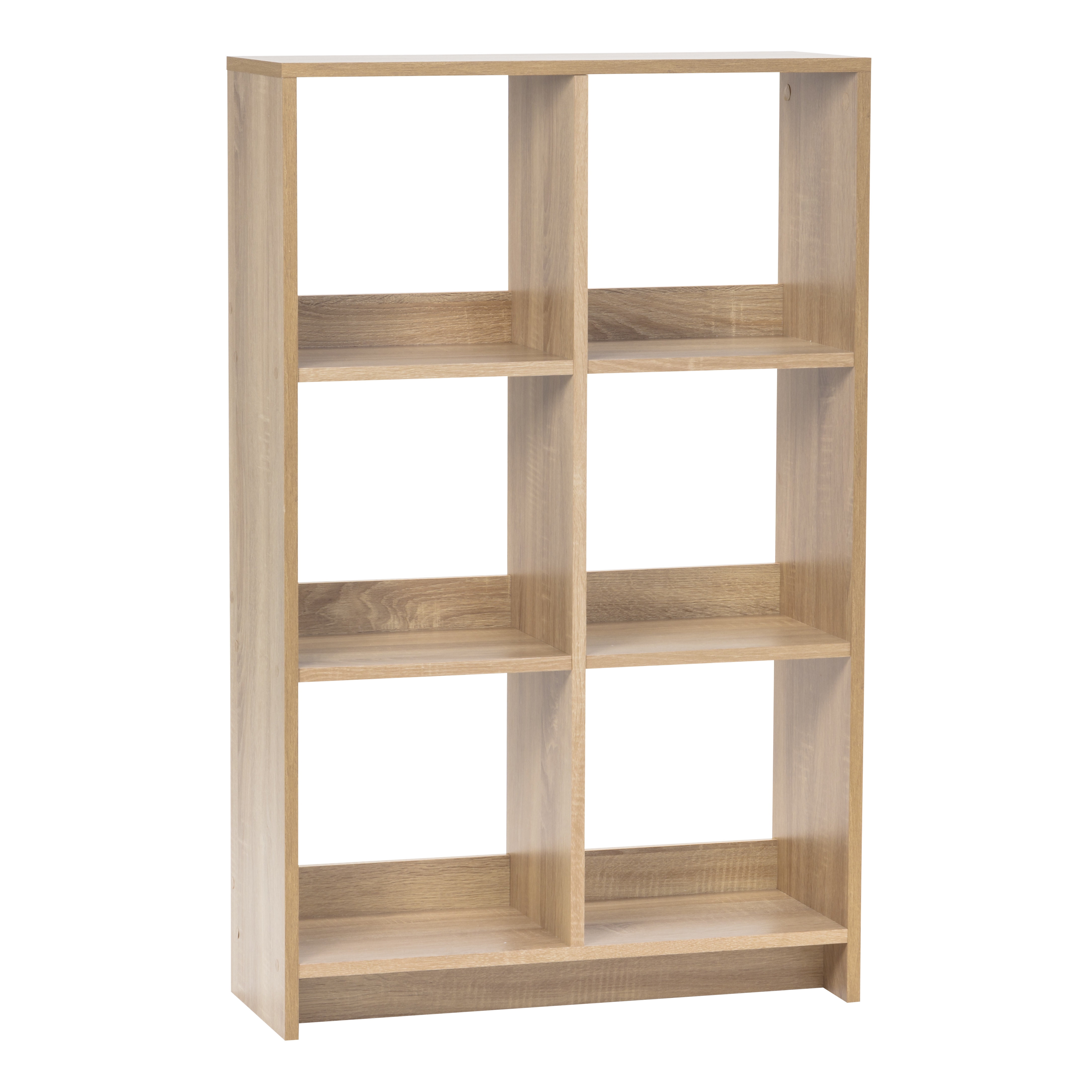 IRIS 6 Cube Light Brown Heavy-Duty Organizer