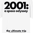 thumbnail image 3 of 2001 A Space Odyssey Inner Ship Crew Neck Short Sleeve Men's White T-shirt-Medium, 3 of 7
