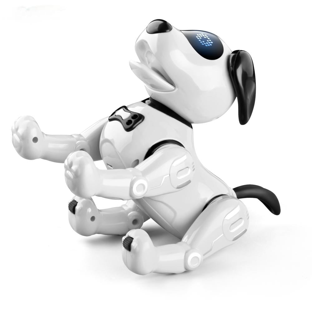 Remote Control Robot Dog Toy Electronic Pets Intelligent Stunt Robot Dog Singing and Dancing Intelligent Interactive Questioning