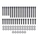 thumbnail image 2 of Kit de tornillos perfecl Acero con arandela para bloque pequeño 350/400 Pernos de culata 134-3601 Negro, 2 of 8