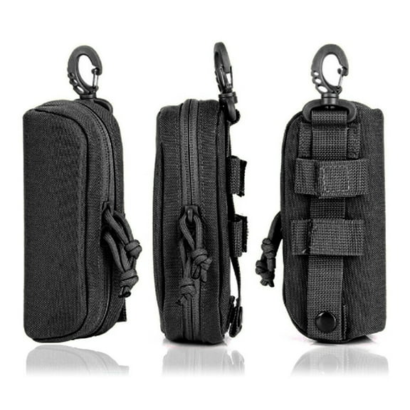 MOLLE Glasses Case Shockproof Protective Box Portable Eyeglasses Cases Eyewear With Belt Clip