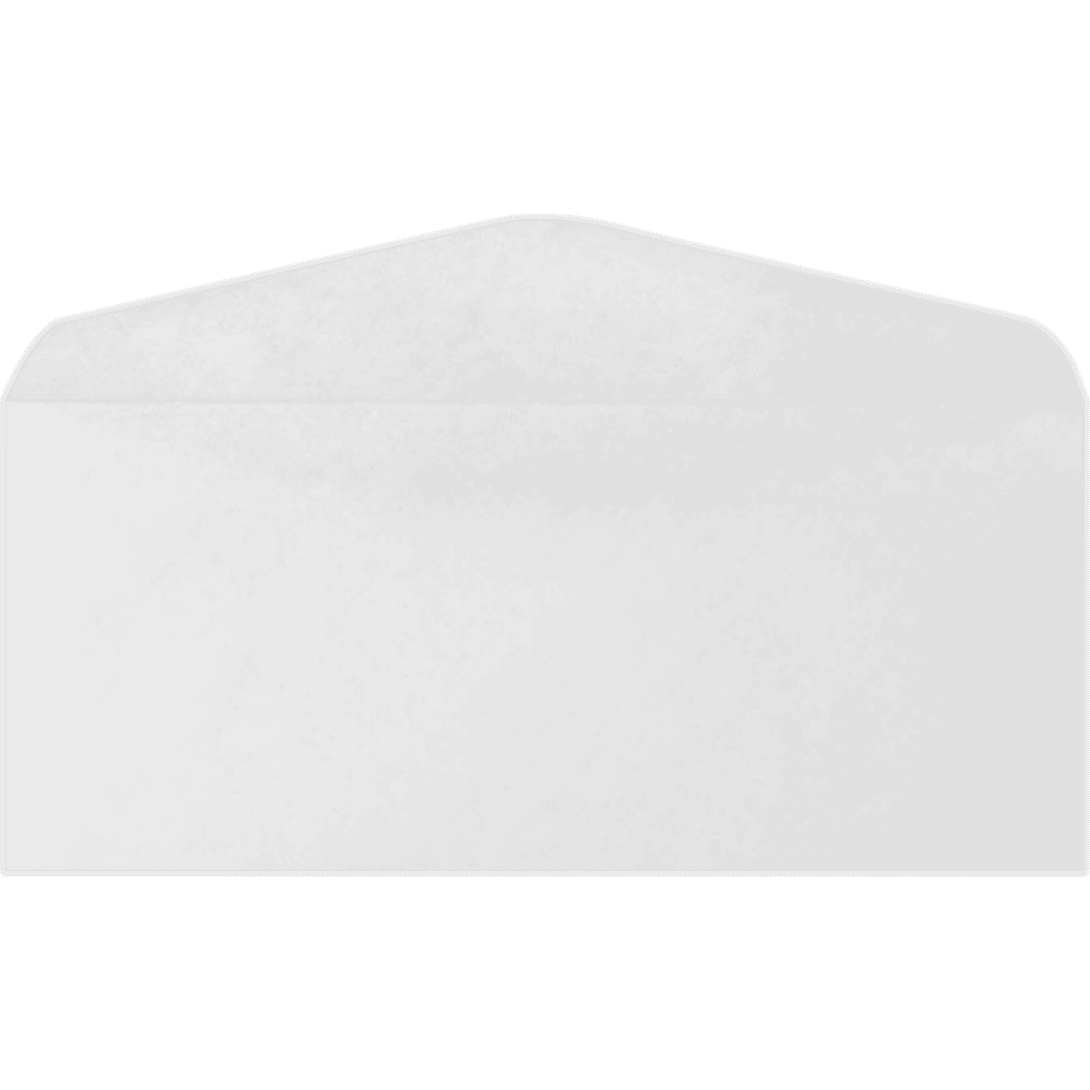 LUXPaper #9 Regular Envelopes, 3 7/8 x 8 7/8, White, 1000/Pack