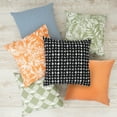 thumbnail image 5 of Lenore Indoor/Outdoor Pillow. 18in. X 18in. Smoke Gray, 5 of 5