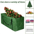 thumbnail image 4 of Coofit Christmas Storage Container Large Capacity Xmas Tree Storage Bag Xmas Tree Tote, 4 of 10