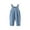Blue, variant on ZACPNCV Little Boys and Girls Denim Overalls Toddler Jean Overalls Printed Workwear with Pockets Blue 5-6 Years