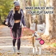 thumbnail image 3 of Correa para perros BARKBAY Heavy Duty para perros grandes de 1,5 m, color rosa, 3 of 9