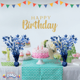 thumbnail image 6 of PMU Royal Blue Star-Burst Balloon Weights Centerpiece | Graduation Table Decor for Party Event, Halloween and Birthdays| Party Decorations Supplies |15in / 7.34cm (1/Pkg) Pkg/1, 6 of 9