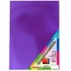 thumbnail image 1 of Cartulina Metálica Tipo Espejo 50x65cm - 10 Pzs Color Morado, 1 of 4