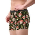 thumbnail image 4 of Haiem Edgehog and Mushrooms Men's Boxer Briefs, Every Day Comfort Stretch Cotton Moisture-Wicking Underwear-Large, 4 of 9
