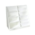 thumbnail image 6 of Aukfa Kids Bookshelf and Toy Storage Organizer w/ Bookcase Display Stand, White, 6 of 9