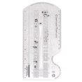 thumbnail image 1 of Songwriter's Composing Template Number Symbols Songwriter Composition Notation Tool Drawing Ruler Tool Drawing, 1 of 5