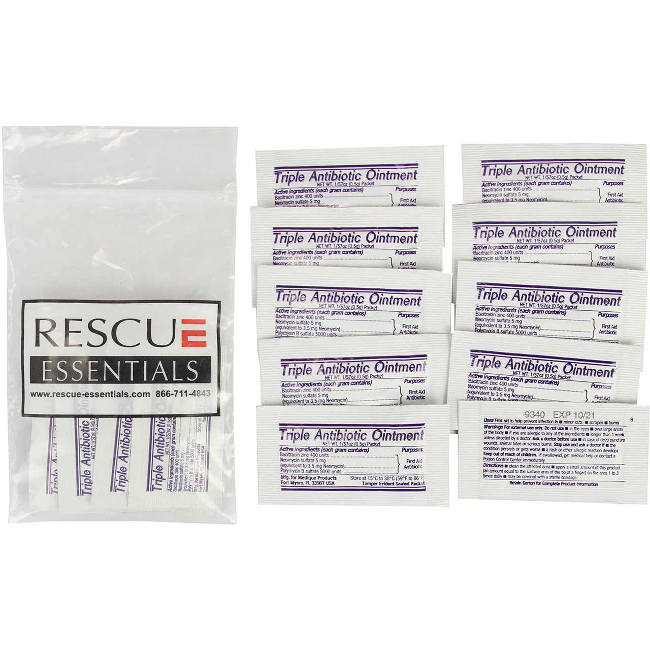 Triple Antibiotic (10 pack, Unit Doses)