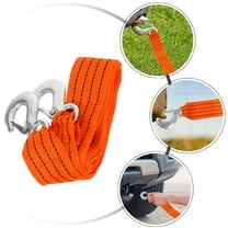 LEORX Car Tow Dolly For Outdoor Use Heavy Duty Orange PP 1Pcs