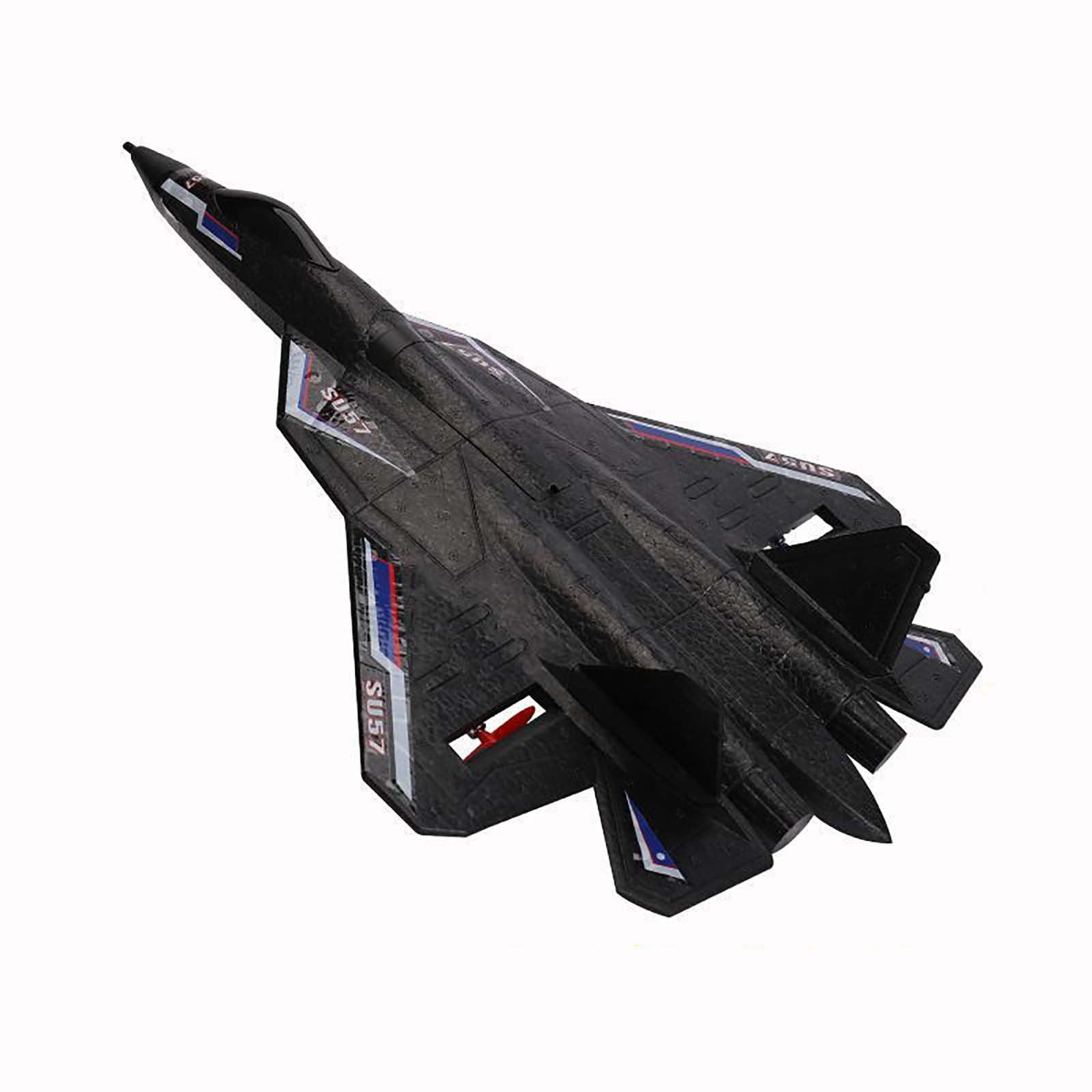 Meggemo SU-57 RC Fighter Plane - Precision-Controlled Aerial Toy with Stunning Flight Performance, Ideal for Indoor/Outdoor Flying & Holidays