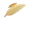 thumbnail image 1 of Pinza para el pelo grande y geométrica de metal dorado para mujer, pinza para el pelo sencilla, pinza para el pelo moderna y versátil., 1 of 5