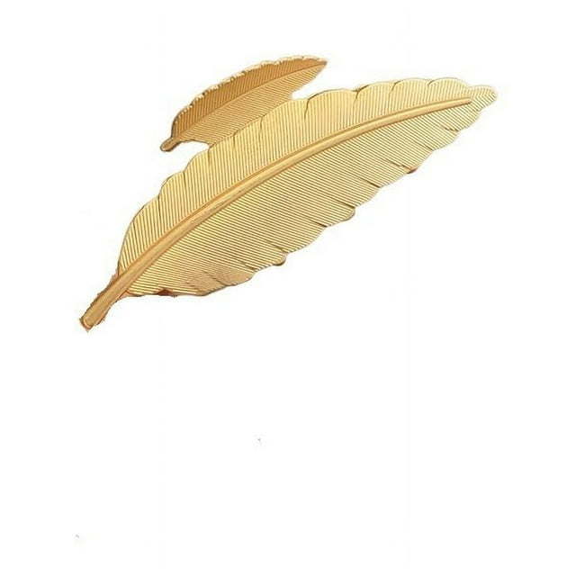 Pinza para el pelo grande y geométrica de metal dorado para mujer, pinza para el pelo sencilla, pinza para el pelo moderna y versátil.