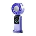 thumbnail image 2 of Mupvlun Portable Air Conditioner, 18°C Mini Cooler with 8-Day Battery for Outdoor Travel Purple, 2 of 8