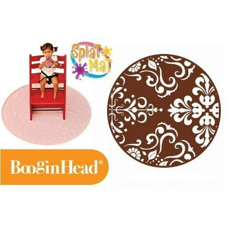 Booginhead Splat Mat, Brown Flourish