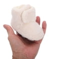 thumbnail image 5 of Warm Booties Newborn Infant Soft Slippers Socks for Boy Girl Winter Non Slip Shoes Comfortable and Breathable Beige 1Pair, 5 of 5