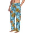 thumbnail image 2 of Xecao Sunflowers Men's Straight Lounge Pajama Pants: The Ultimate in Comfortable Sleepwear, 2 of 9