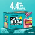 thumbnail image 2 of Happy Thursday Variety Pack , 12 Pack, 12 fl oz Aluminum Cans, 4.4% ABV, 2 of 7