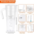 thumbnail image 5 of Compact & Portable Blender Juicer Wireless Charging 16 oz Capacity Perfect for Smoothies, Baby Food, and Outdoor Use, 5 of 8