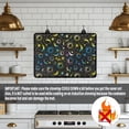thumbnail image 4 of Renewold Stove Cover for Glass Top Stove, Induction Electric Stove Top Cover Protector Oil Resistant Heat Resistant Washer Dryer Top Mat, 29'' x 21'', Sun Moon Star Colorful, 4 of 7