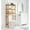 Light Honey, variant on Better Homes & Gardens Springwood Acacia Wood over-the-Toilet Space Saver Cabinet, 3 Shelves, Honey